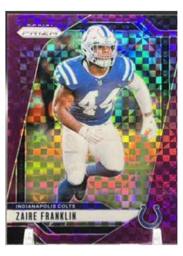2024 Panini Prizm Base Set Zaire Franklin #124 card