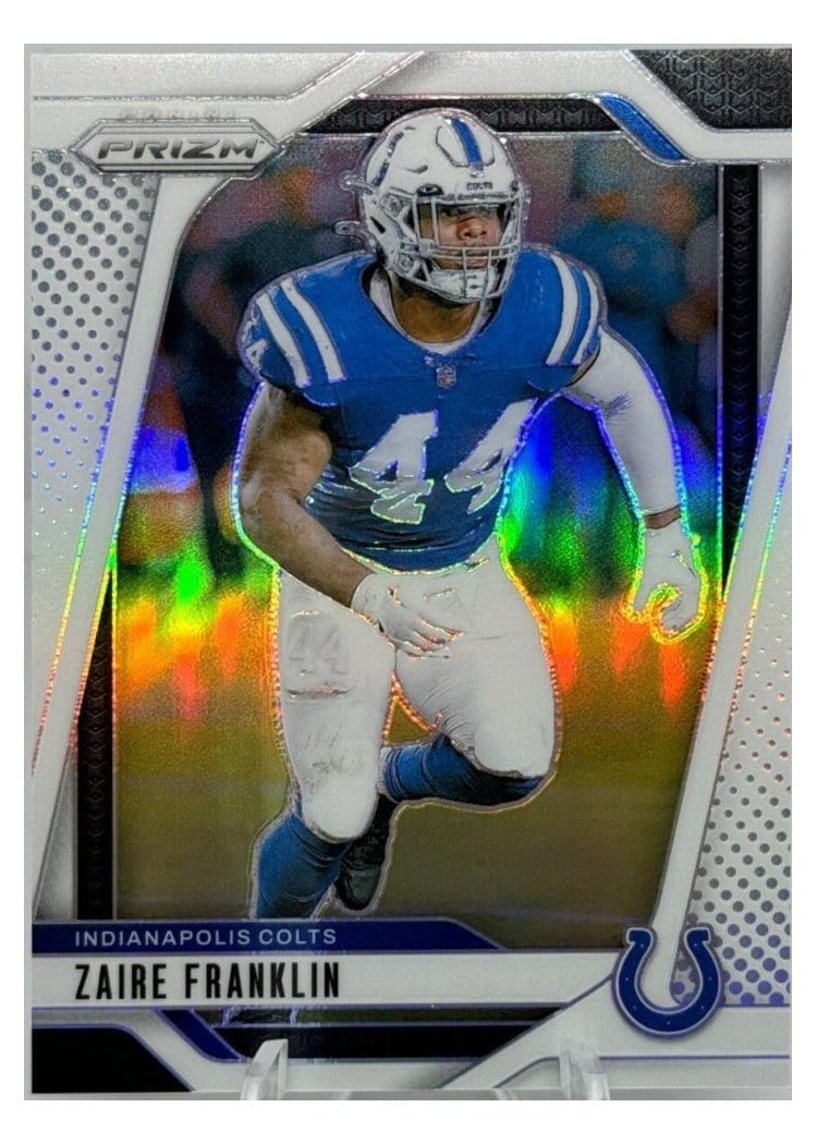 2024 Panini Prizm Base Set Zaire Franklin #124 card