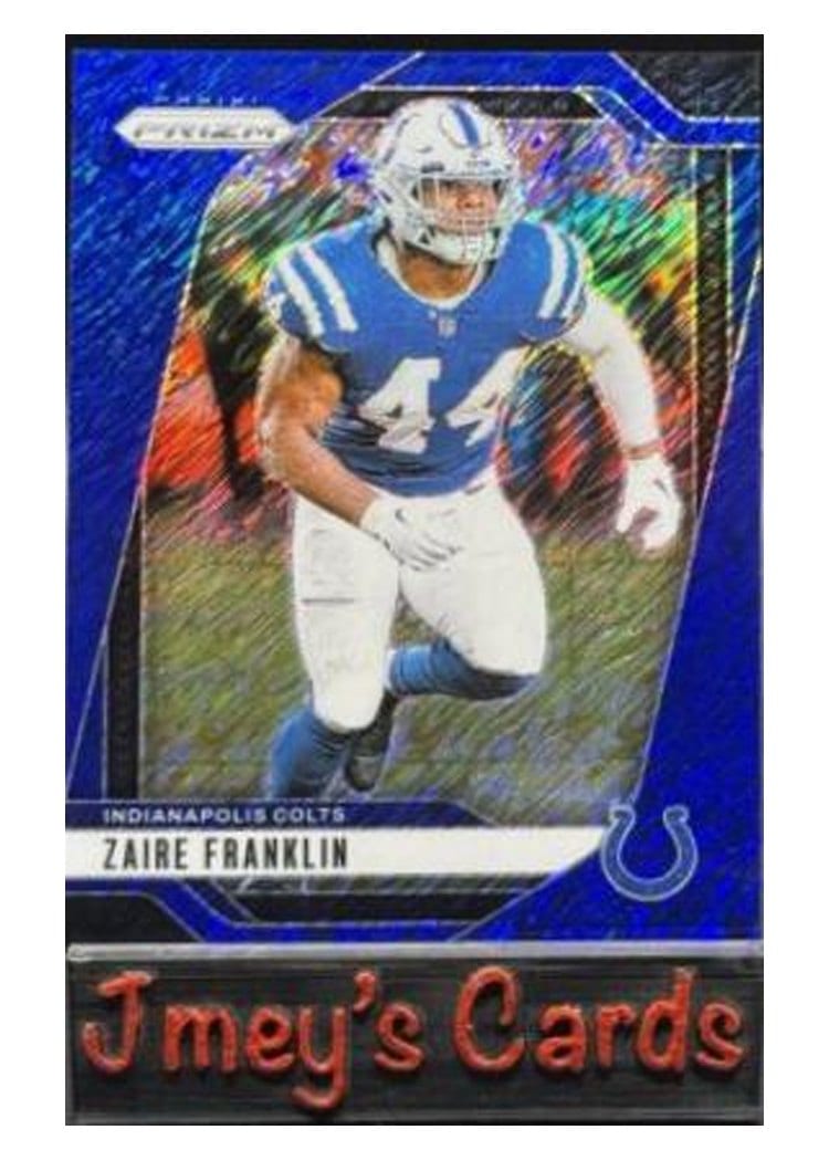 2024 Panini Prizm Base Set Zaire Franklin #124 card