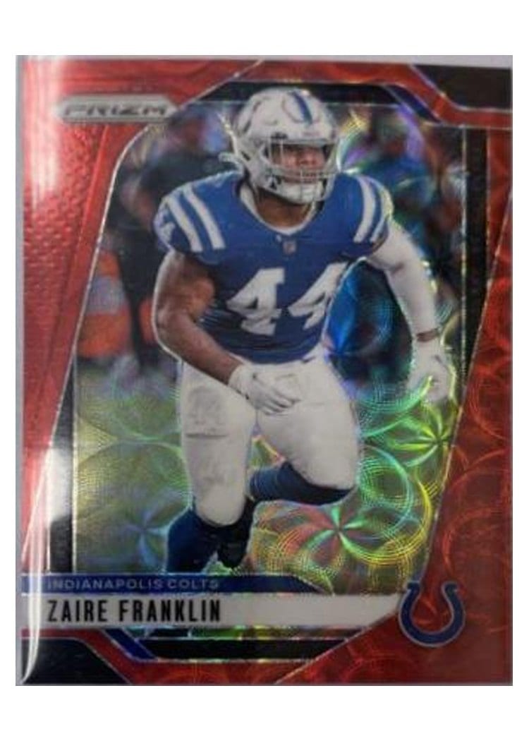 2024 Panini Prizm Base Set Zaire Franklin #124 card