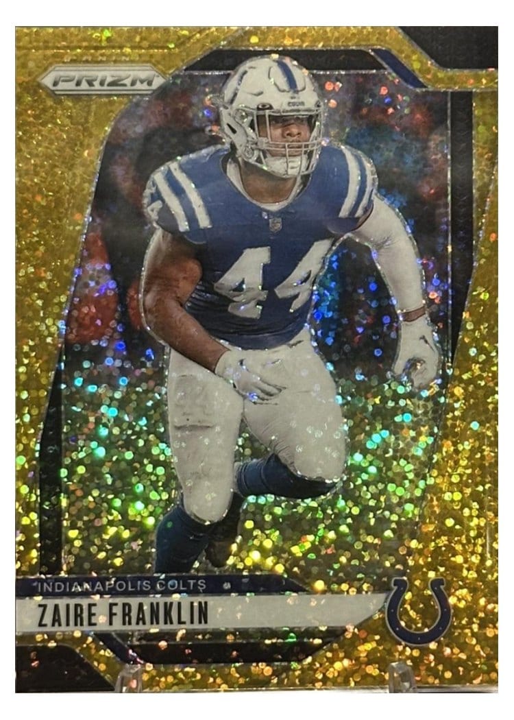 2024 Panini Prizm Base Set Zaire Franklin #124 card