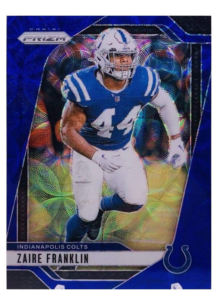 2024 Panini Prizm Base Set Zaire Franklin #124 card