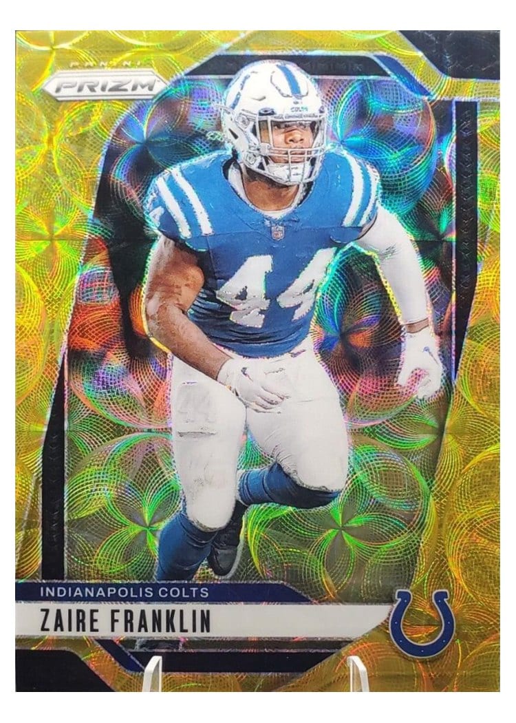 2024 Panini Prizm Base Set Zaire Franklin #124 card