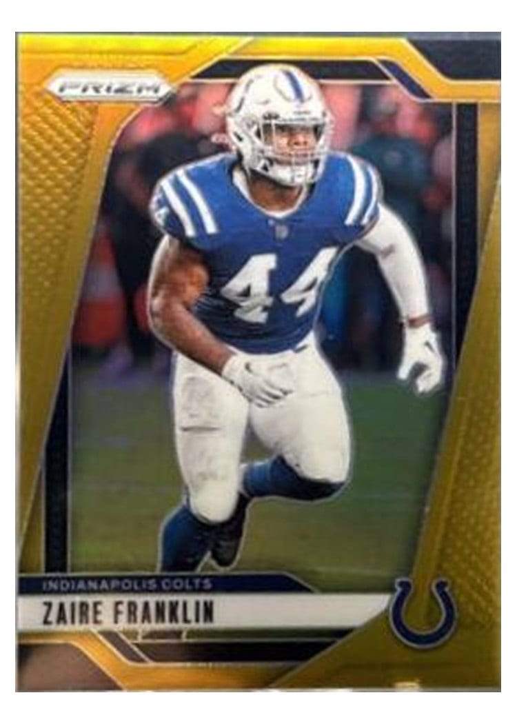 2024 Panini Prizm Base Set Zaire Franklin #124 card