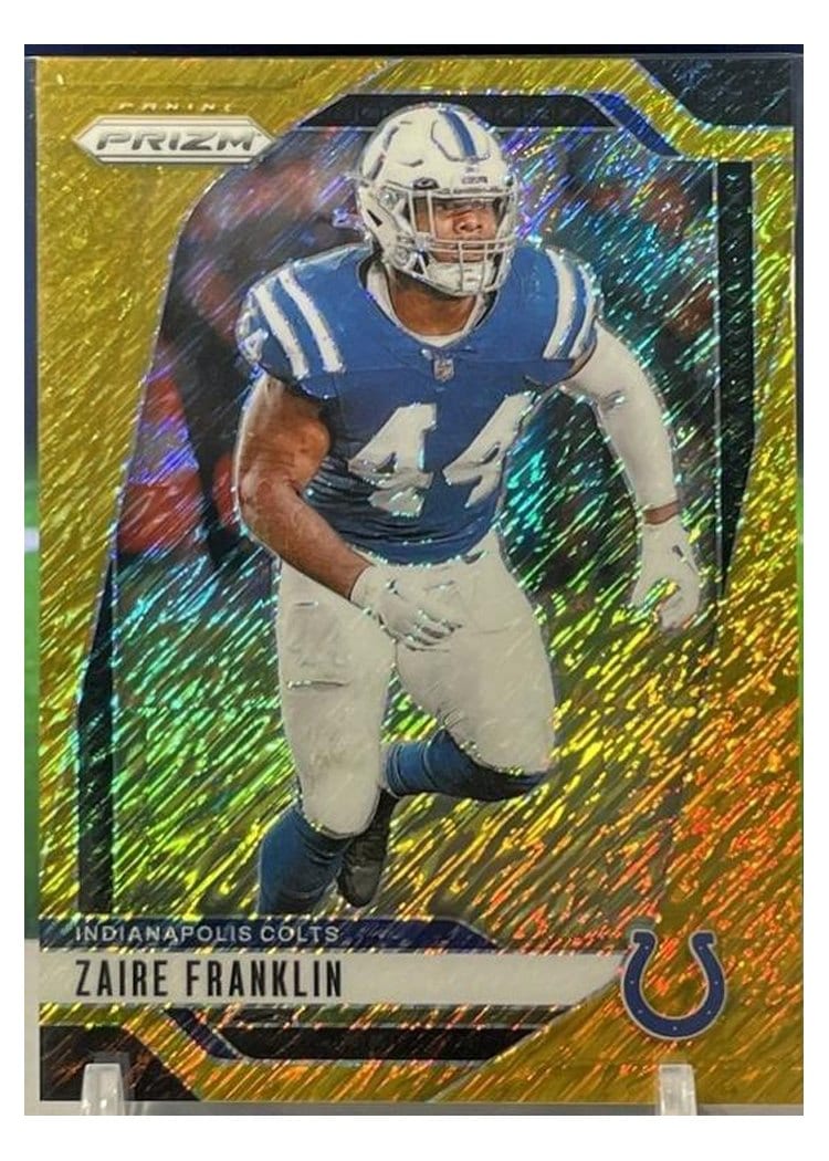 2024 Panini Prizm Base Set Zaire Franklin #124 card