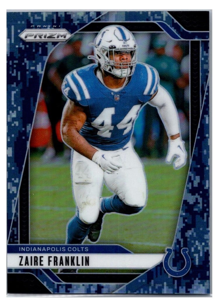 2024 Panini Prizm Base Set Zaire Franklin #124 card
