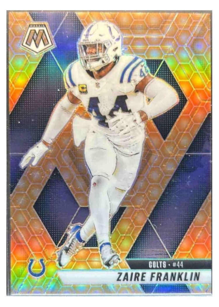 2025 Panini Mosaic Base Set Zaire Franklin #41 card