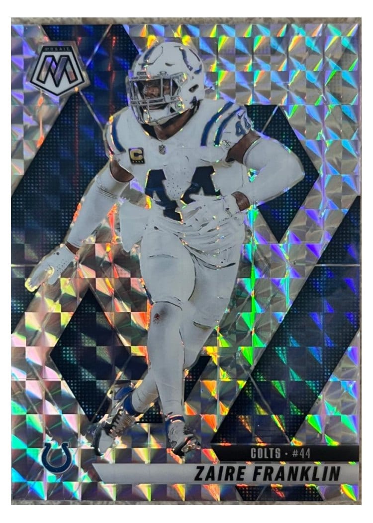 2025 Panini Mosaic Base Set Zaire Franklin #41 card