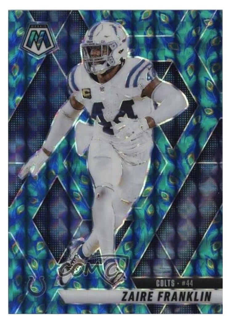 2025 Panini Mosaic Base Set Zaire Franklin #41 card