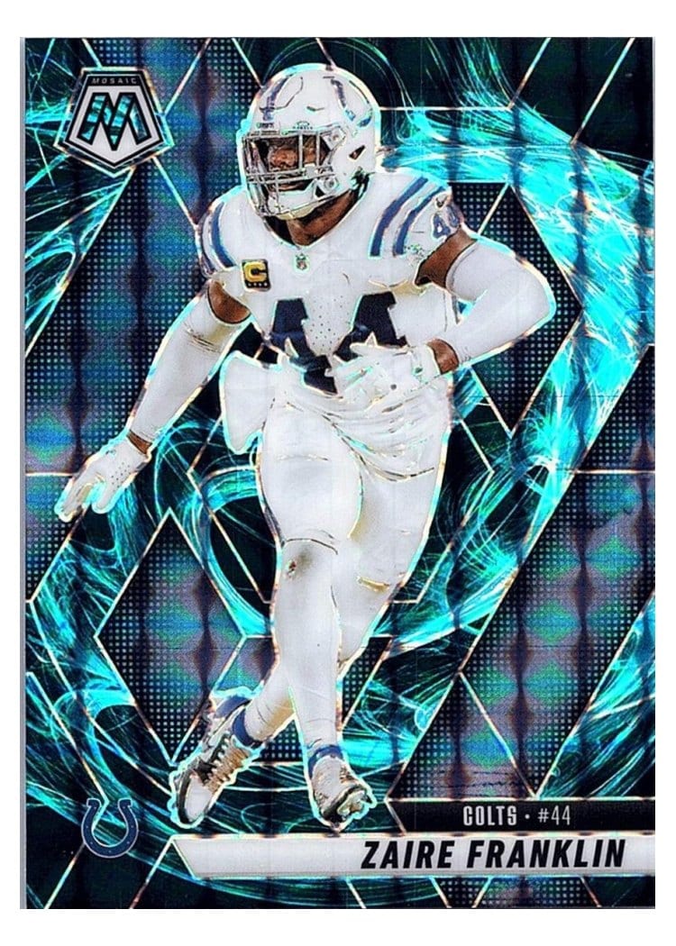 2025 Panini Mosaic Base Set Zaire Franklin #41 card