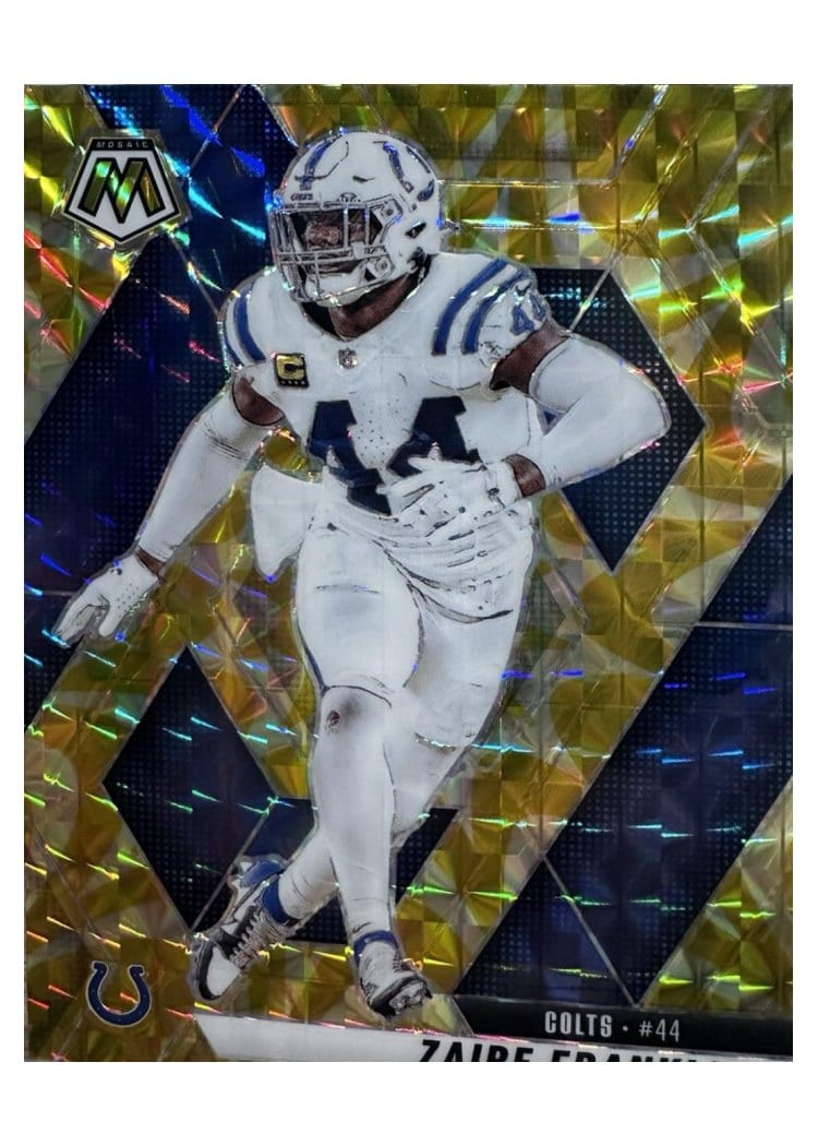 2025 Panini Mosaic Base Set Zaire Franklin #41 card