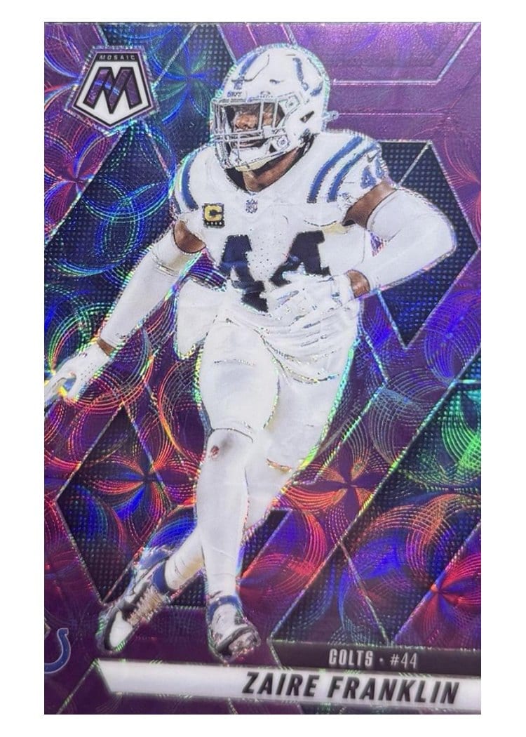 2025 Panini Mosaic Base Set Zaire Franklin #41 card