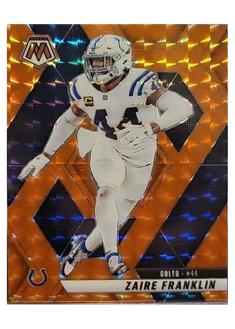 2025 Panini Mosaic Base Set Zaire Franklin #41 card