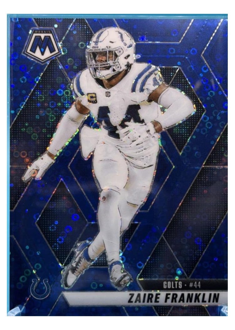 2025 Panini Mosaic Base Set Zaire Franklin #41 card