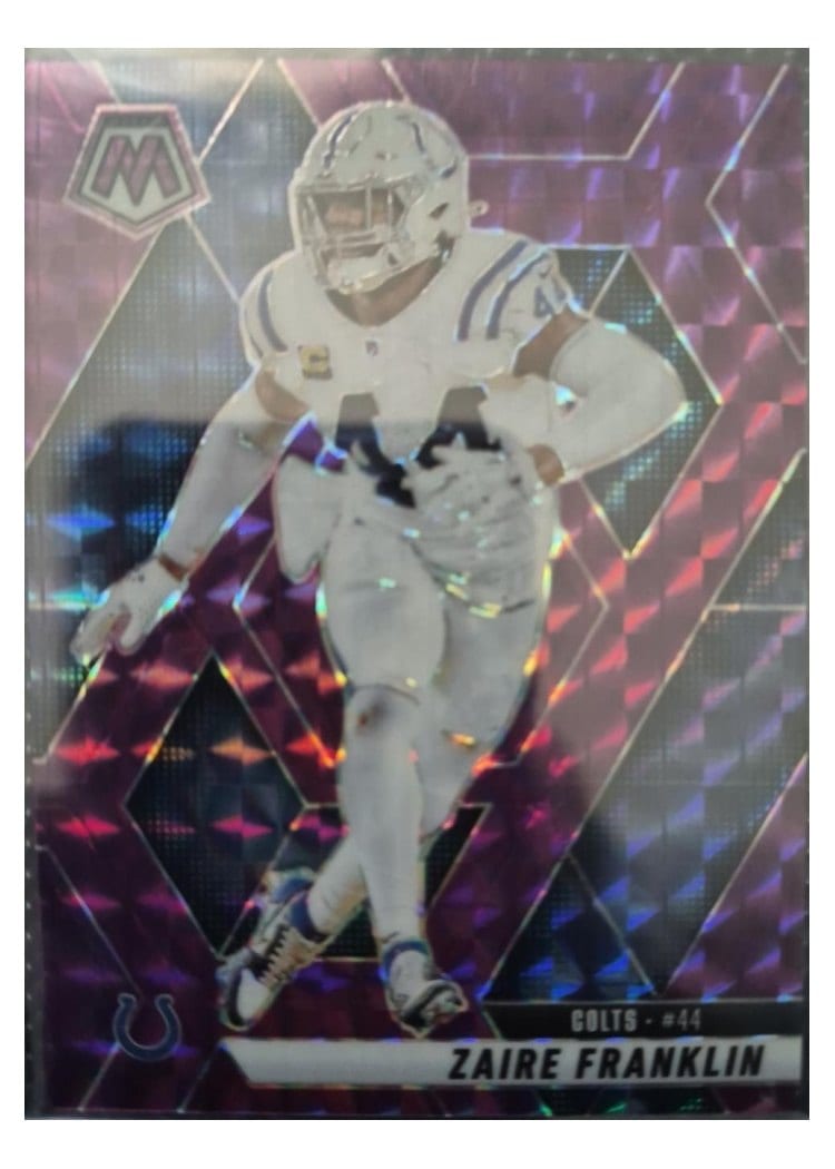 2025 Panini Mosaic Base Set Zaire Franklin #41 card