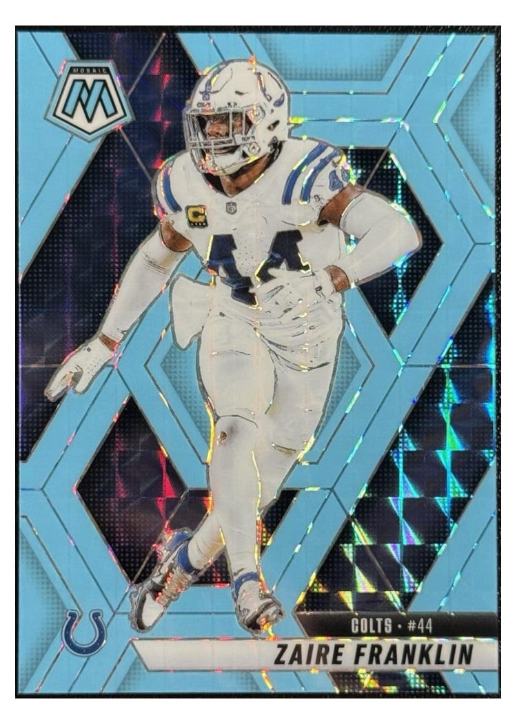 2025 Panini Mosaic Base Set Zaire Franklin #41 card