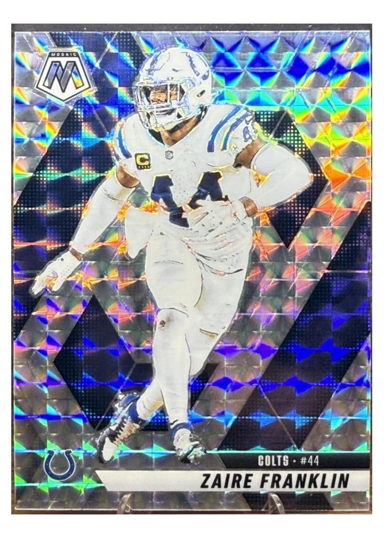 2025 Panini Mosaic Base Set Zaire Franklin #41 card
