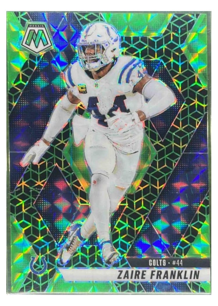 2025 Panini Mosaic Base Set Zaire Franklin #41 card