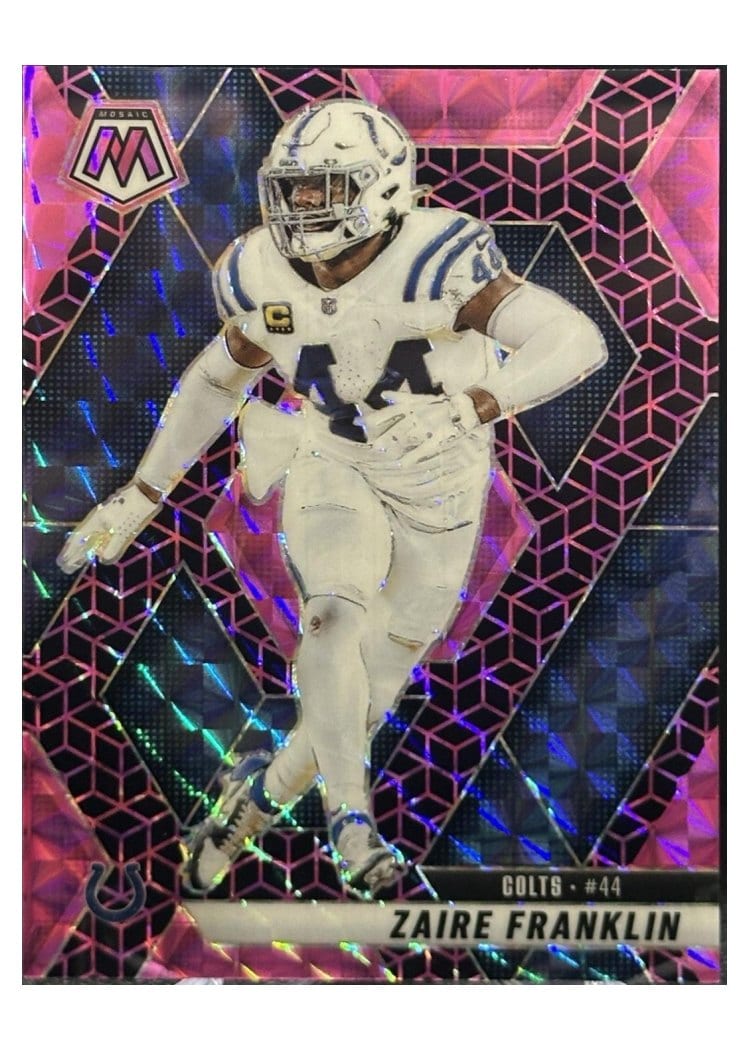 2025 Panini Mosaic Base Set Zaire Franklin #41 card