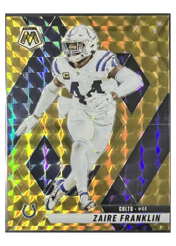2025 Panini Mosaic Base Set Zaire Franklin #41 card