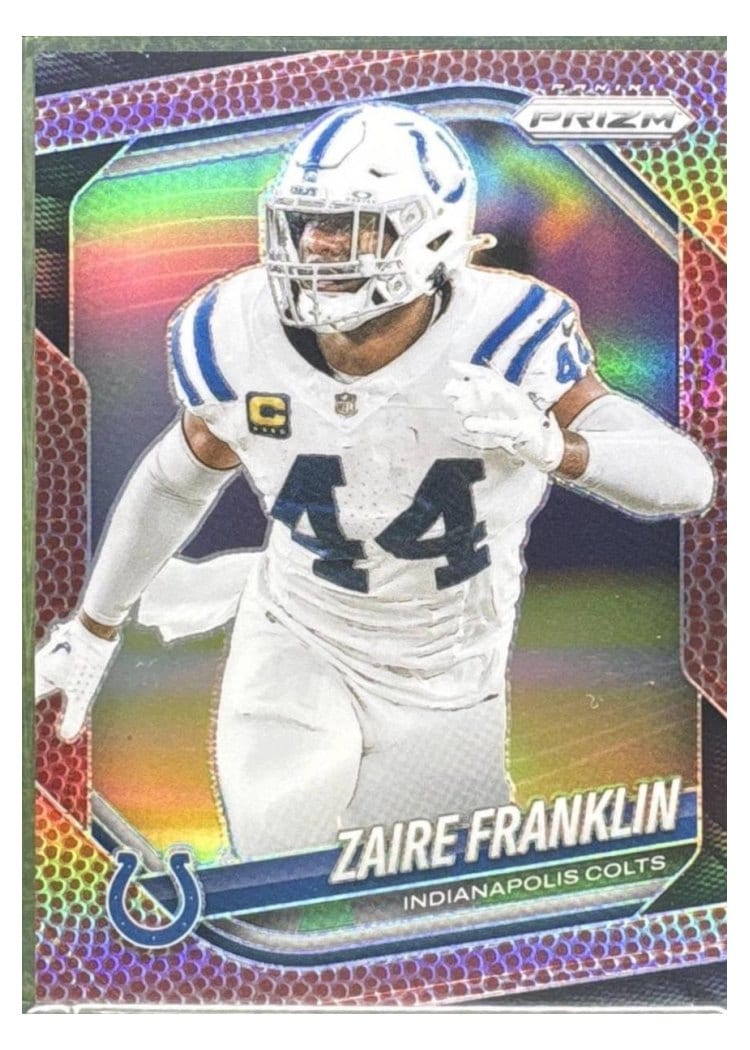 2025 Panini Prizm Base Set Zaire Franklin #91 card