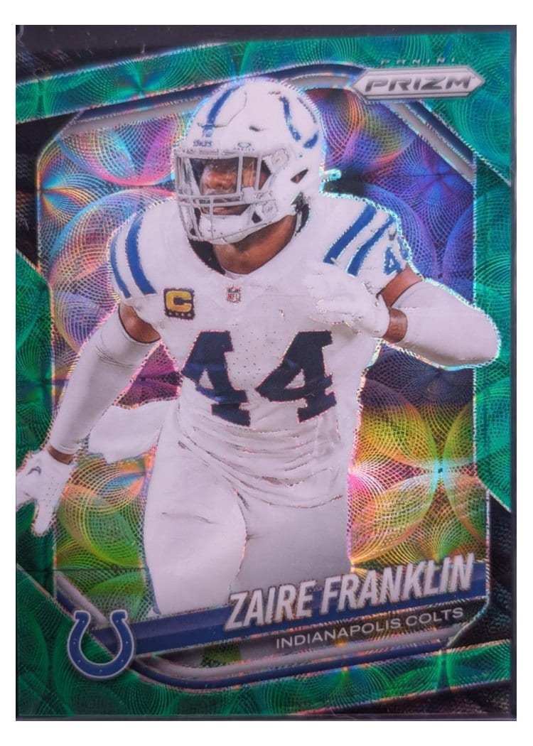 2025 Panini Prizm Base Set Zaire Franklin #91 card
