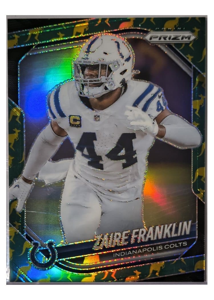 2025 Panini Prizm Base Set Zaire Franklin #91 card