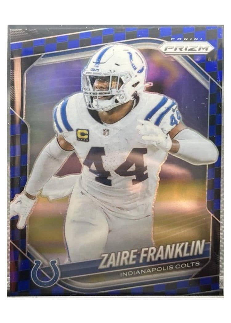 2025 Panini Prizm Base Set Zaire Franklin #91 card