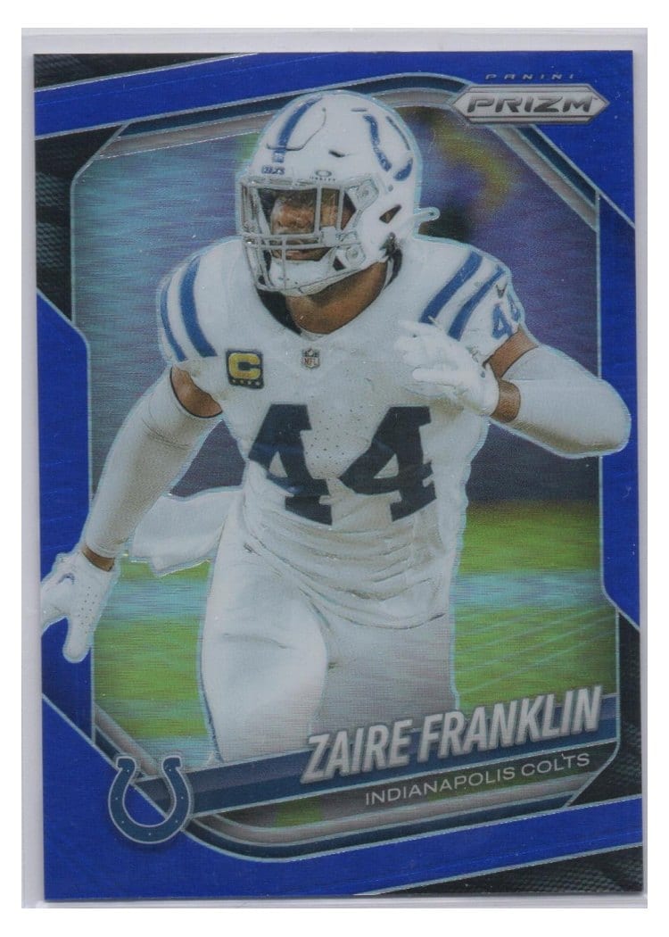 2025 Panini Prizm Base Set Zaire Franklin #91 card