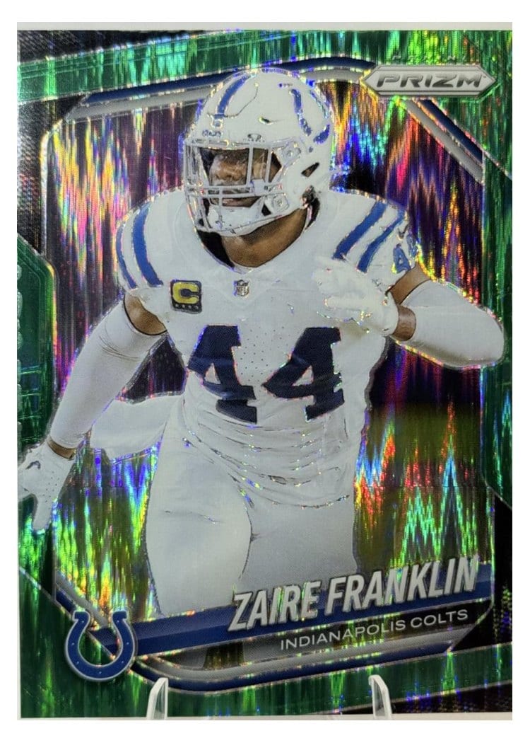 2025 Panini Prizm Base Set Zaire Franklin #91 card