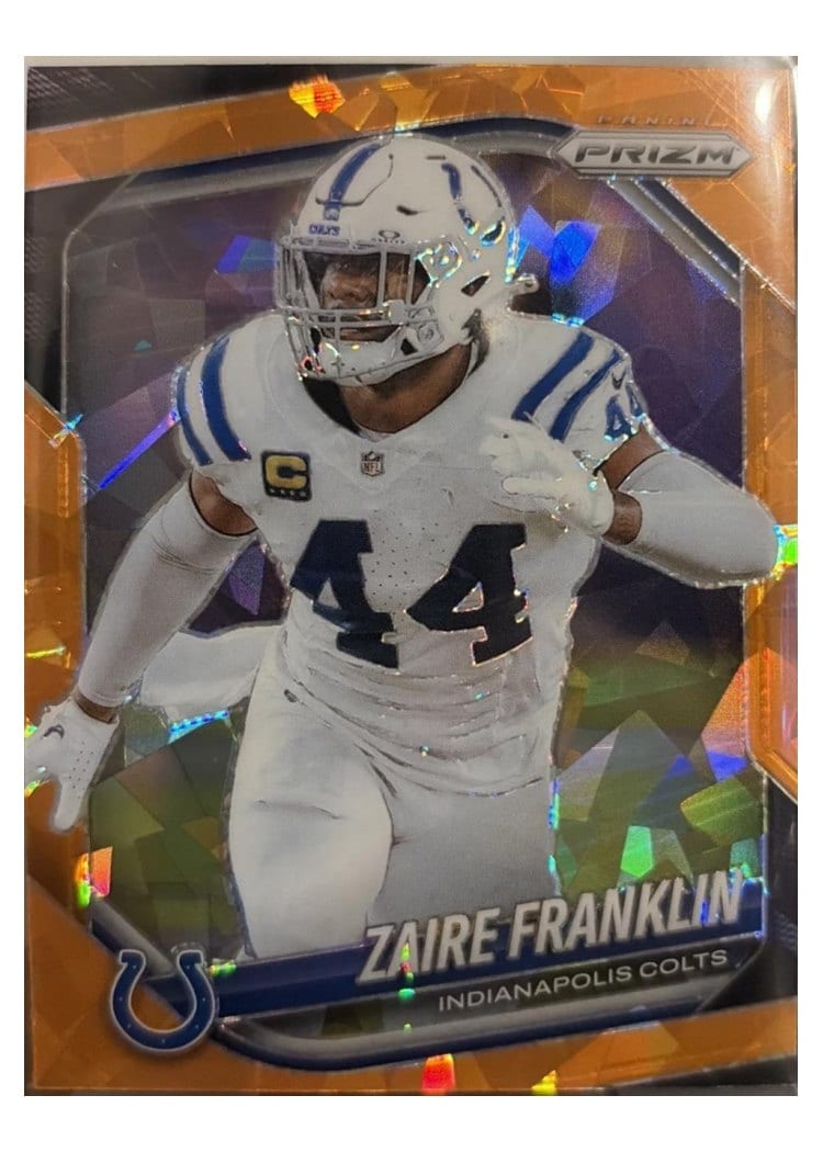 2025 Panini Prizm Base Set Zaire Franklin #91 card
