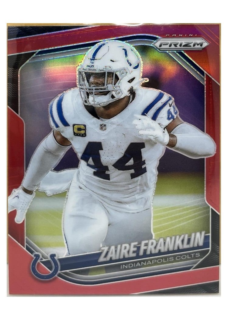 2025 Panini Prizm Base Set Zaire Franklin #91 card