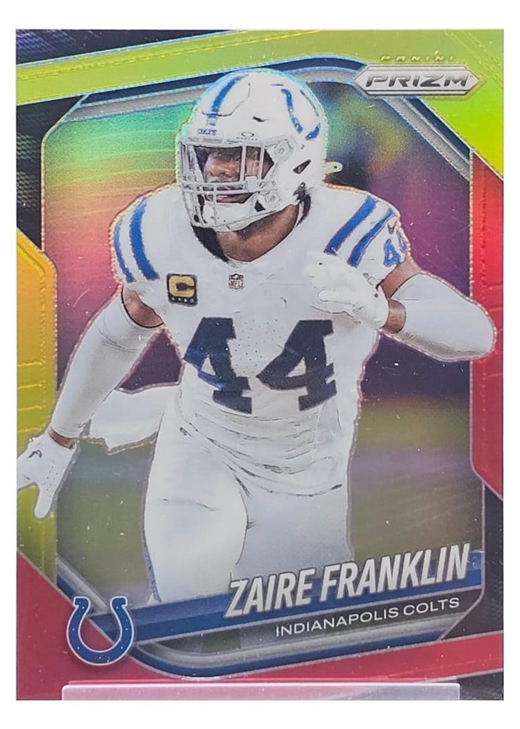 2025 Panini Prizm Base Set Zaire Franklin #91 card