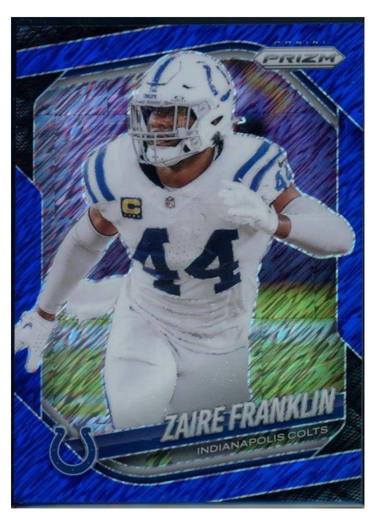 2025 Panini Prizm Base Set Zaire Franklin #91 card