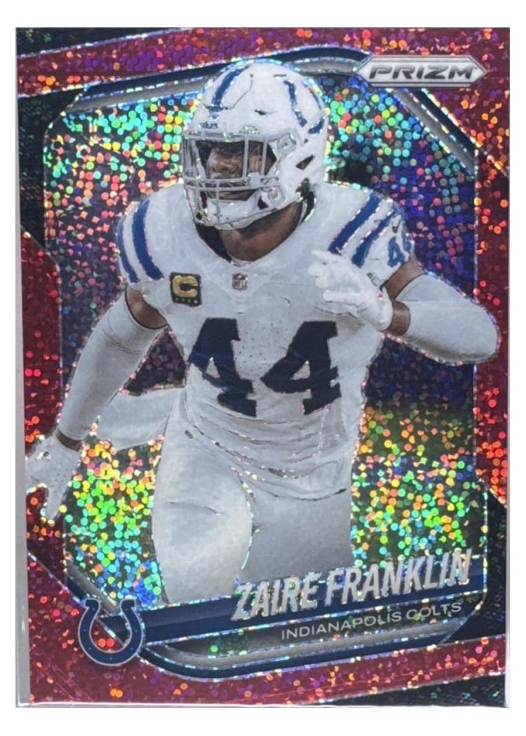 2025 Panini Prizm Base Set Zaire Franklin #91 card