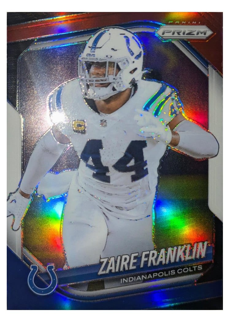 2025 Panini Prizm Base Set Zaire Franklin #91 card