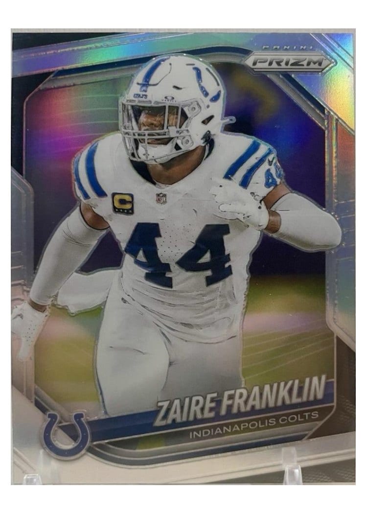 2025 Panini Prizm Base Set Zaire Franklin Silver #91 card