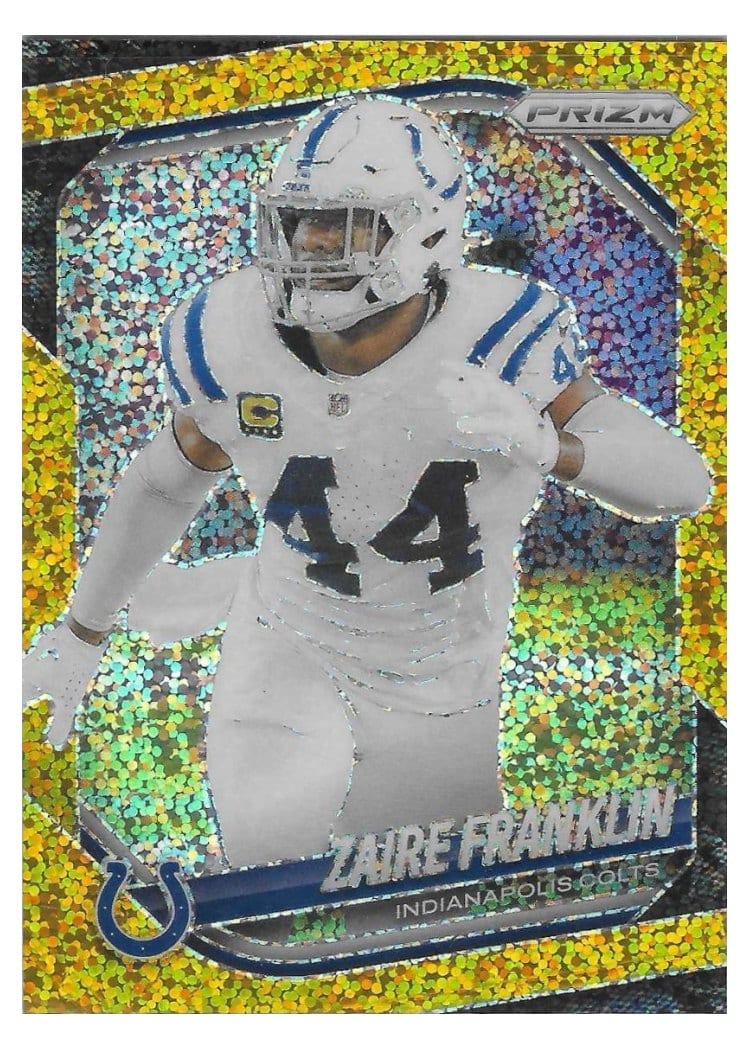 2025 Panini Prizm Base Set Zaire Franklin #91 card