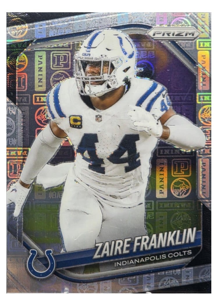2025 Panini Prizm Base Set Zaire Franklin #91 card