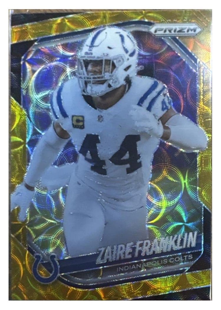 2025 Panini Prizm Base Set Zaire Franklin #91 card