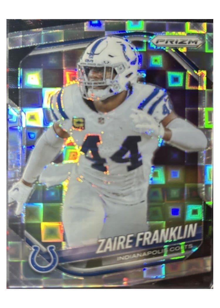 2025 Panini Prizm Base Set Zaire Franklin #91 card