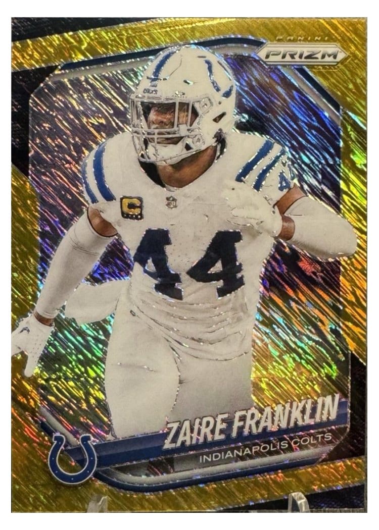 2025 Panini Prizm Base Set Zaire Franklin #91 card