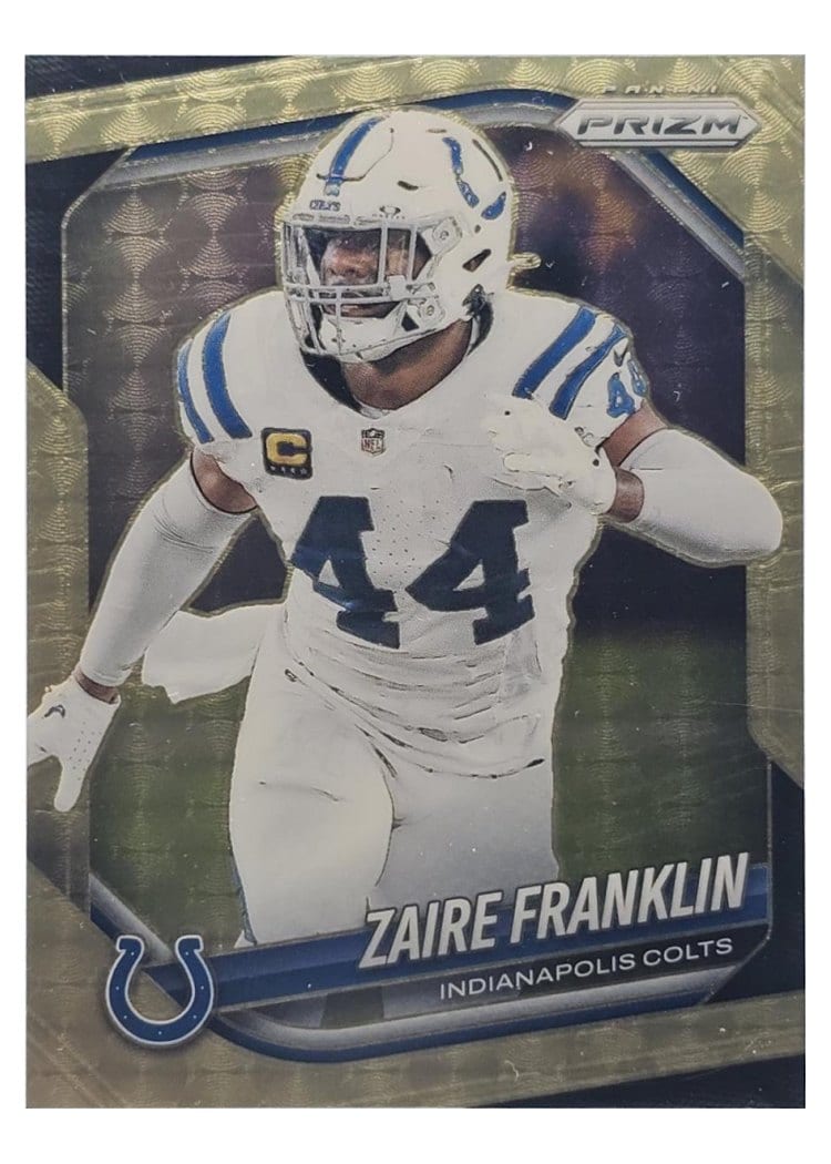 2025 Panini Prizm Base Set Zaire Franklin #91 card