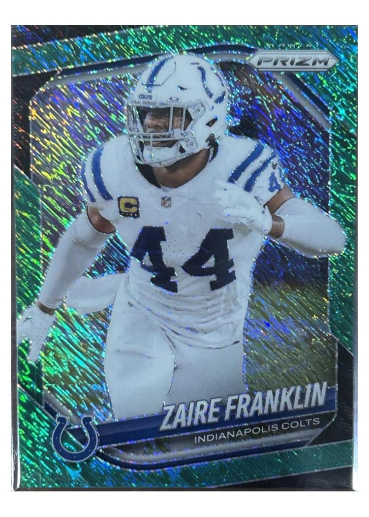 2025 Panini Prizm Base Set Zaire Franklin #91 card