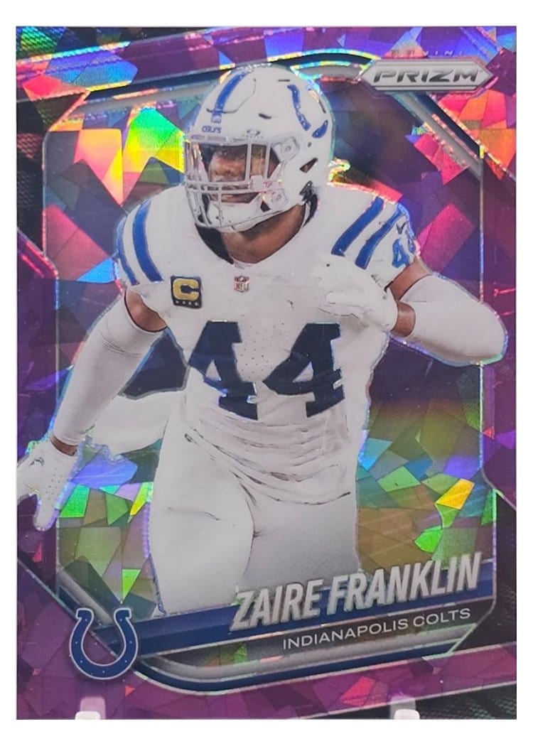 2025 Panini Prizm Base Set Zaire Franklin #91 card