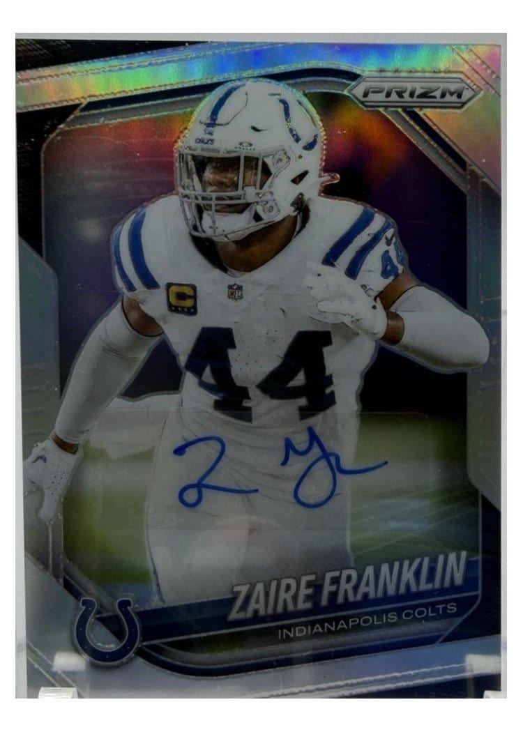 2025 Panini Prizm Base Set Zaire Franklin #91 card