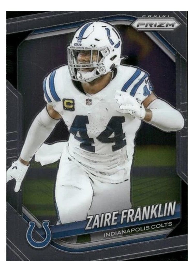 2025 Panini Prizm Base Set Zaire Franklin #91 card