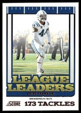 2025 Score League Leaders Zaire Franklin #8 card