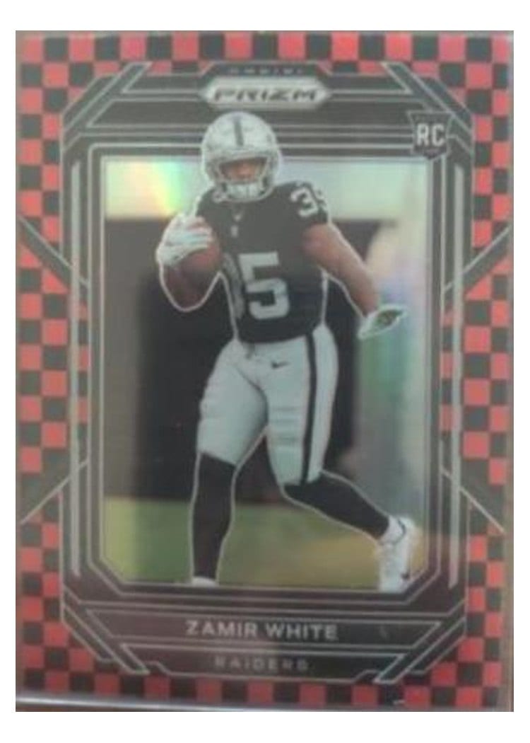 2022 Panini Prizm Base Set Zamir White #323 card