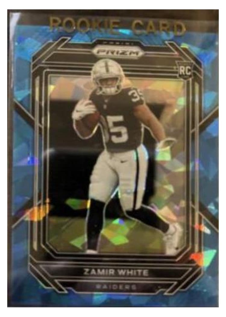 2022 Panini Prizm Base Set Zamir White #323 card